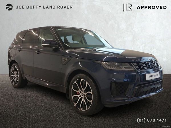 Land Rover Range Rover Sport SUV, Petrol Plug-in Hybrid, 2021, Blue