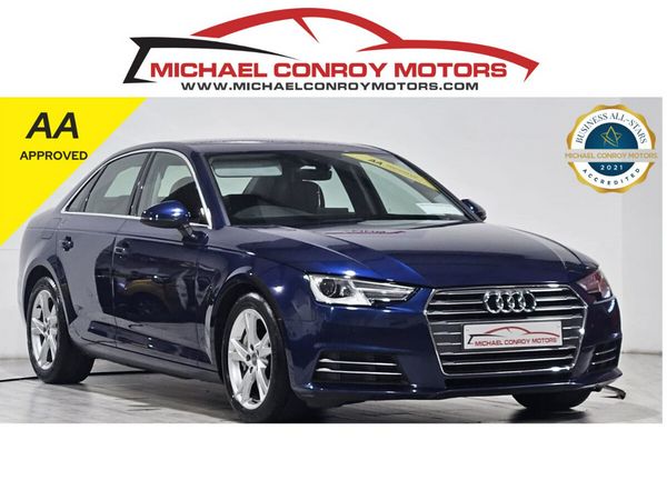 Audi A4 Saloon, Diesel, 2018, Blue