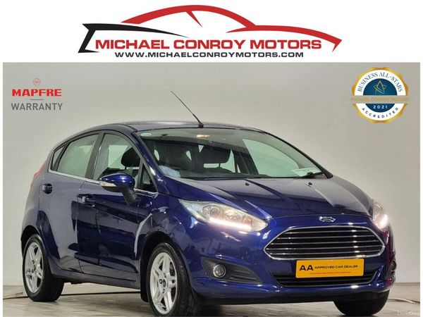 Ford Fiesta Hatchback, Diesel, 2014, Blue