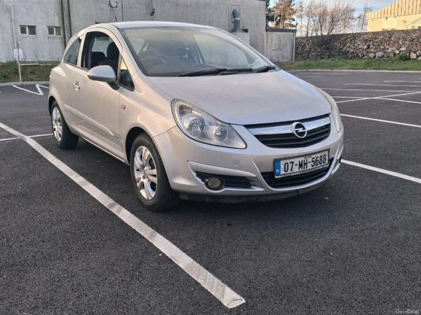 Opel Corsa Hatchback, Petrol, 2007, Silver