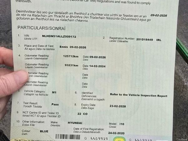 Hyundai i10 Hatchback, Petrol, 2020, Blue