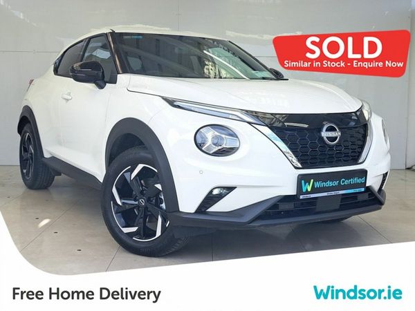 Nissan Juke SUV, Petrol Hybrid, 2024, White