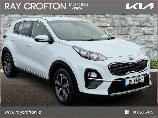 Kia Sportage SUV, Diesel, 2020, White