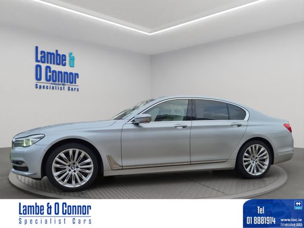 BMW 7-Series Saloon, Diesel, 2016, Silver