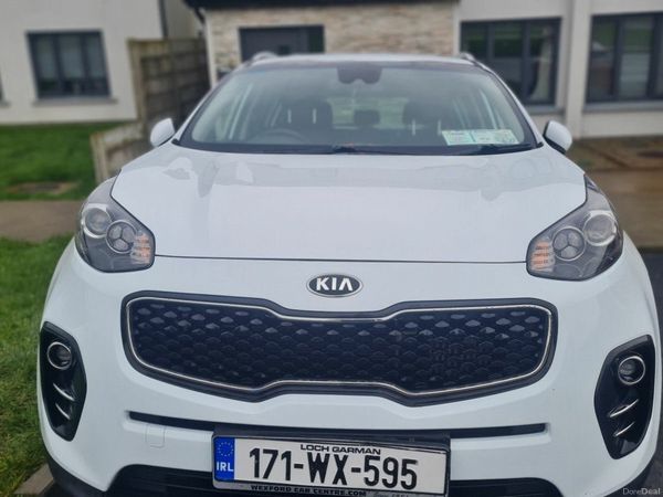 Kia Sportage SUV, Diesel, 2017, White