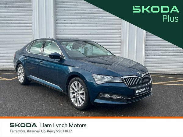 Skoda Superb Saloon, Petrol, 2024, Blue