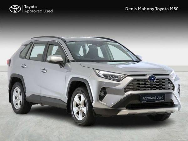 Toyota RAV4 SUV, Petrol Hybrid, 2021, Grey