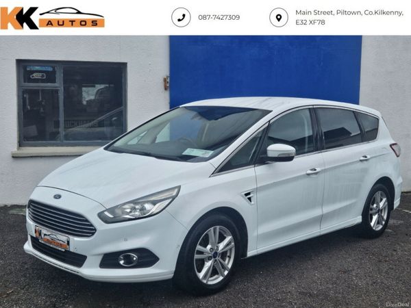 Ford S-Max MPV, Diesel, 2017, White