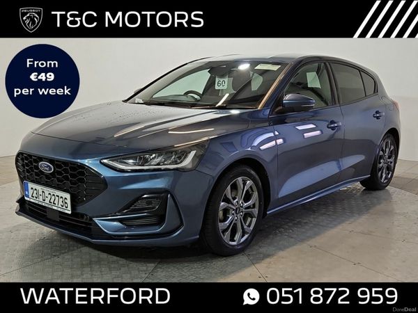 Ford Focus Hatchback, Petrol, 2023, Blue