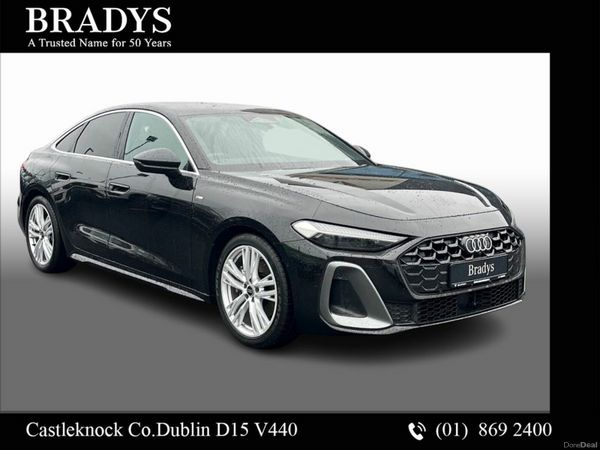 Audi A5 Saloon, Diesel, 2025, Black