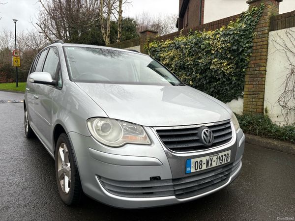 Volkswagen Touran MPV, Petrol, 2008, Silver