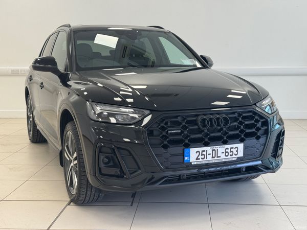 Audi Q5 SUV, Petrol Plug-in Hybrid, 2025, Black