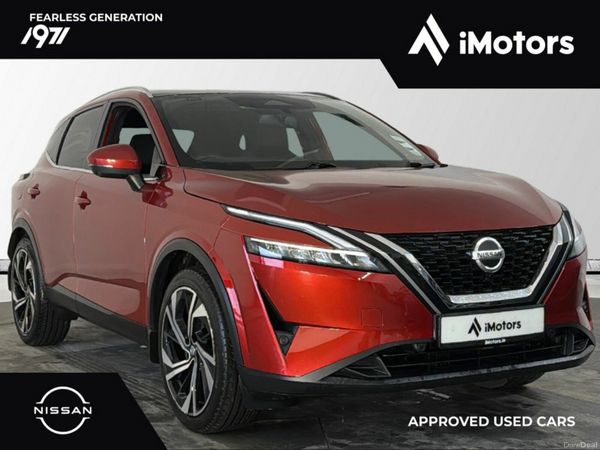 Nissan Qashqai SUV, Petrol, 2022, Red