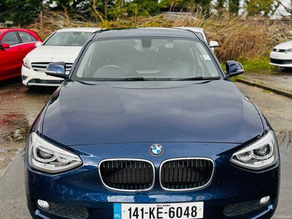 BMW 1-Series Hatchback, Petrol, 2014, Blue