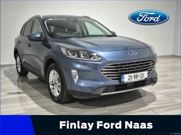 Ford Kuga SUV, Diesel Hybrid, 2021, Blue