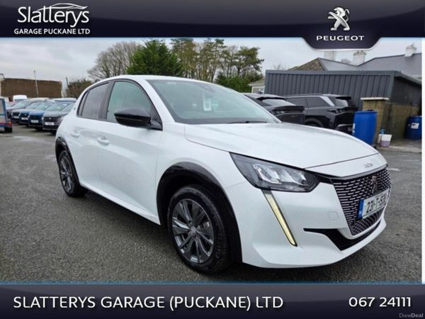 Peugeot 208 Hatchback, Electric, 2023, White