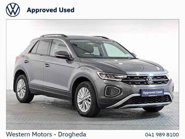 Volkswagen T-Roc SUV, Petrol, 2023, Grey