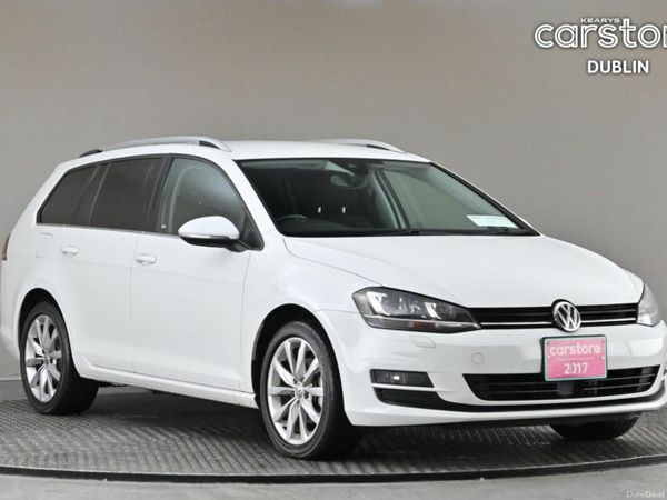 Volkswagen Golf Estate, Petrol, 2017, White