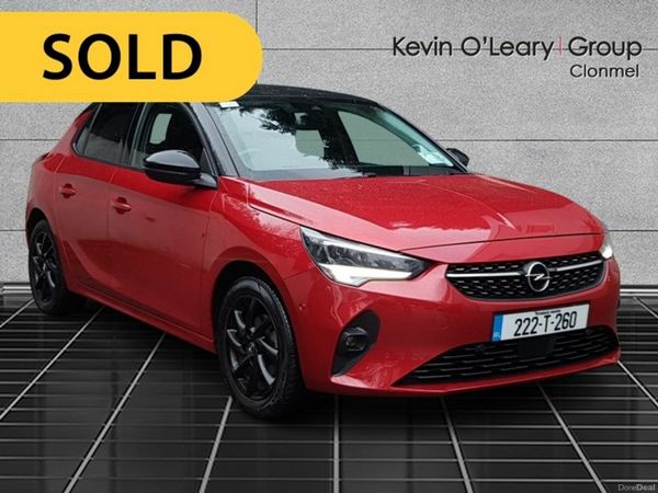 Opel Corsa Hatchback, Petrol, 2022, Red