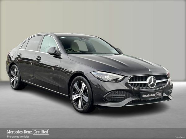 Mercedes-Benz C-Class Saloon, Diesel Hybrid, 2023, Grey