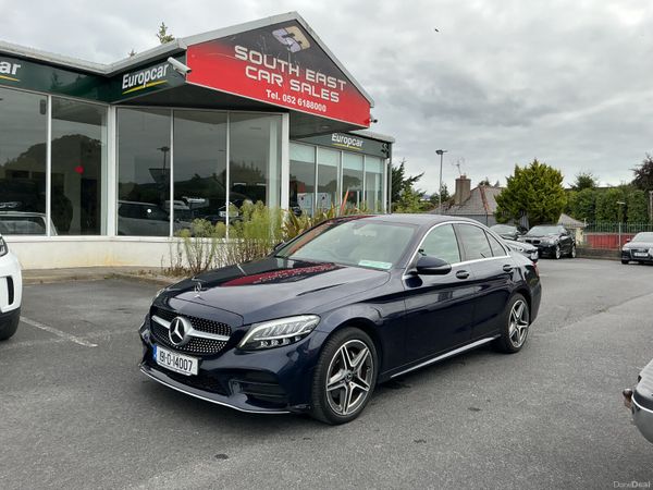 Mercedes-Benz C-Class Saloon, Diesel, 2019, Blue