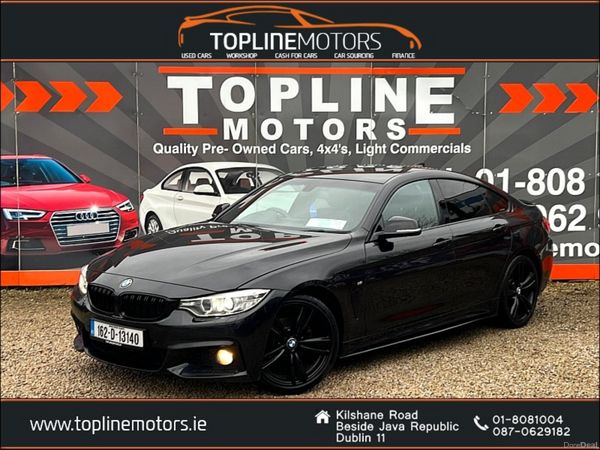 BMW 4-Series Saloon, Diesel, 2016, Black