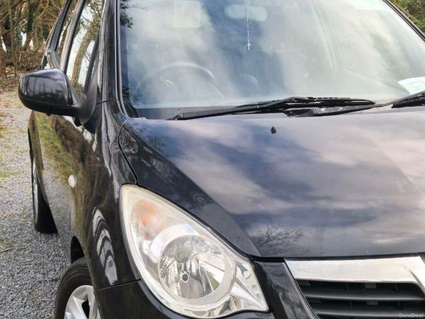Vauxhall Agila Hatchback, Petrol, 2012, Black