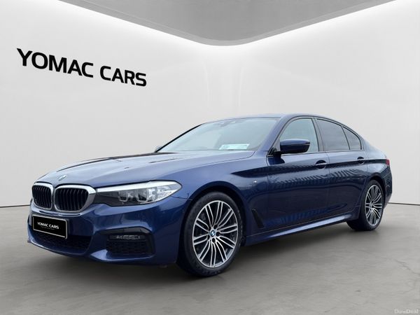 BMW 5-Series Saloon, Diesel, 2020, Blue