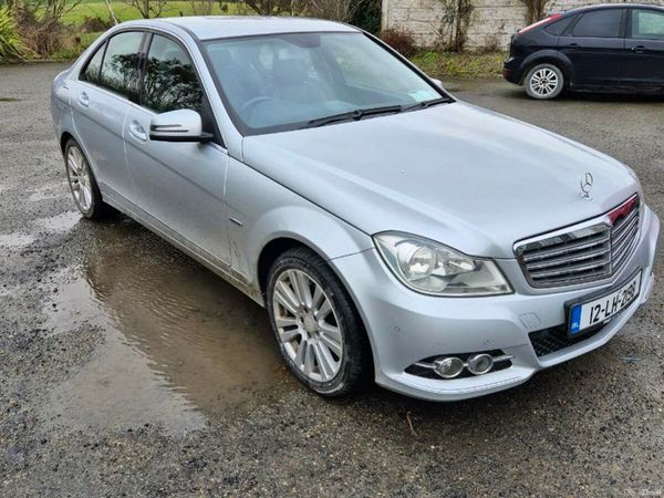 Mercedes-Benz C-Class Saloon, Diesel, 2012, Silver