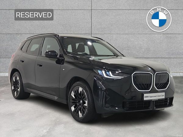 BMW X3 SUV, Petrol Plug-in Hybrid, 2025, Black