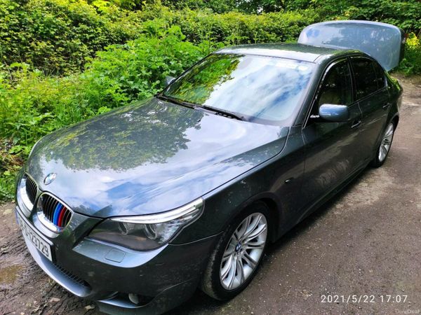 BMW 5-Series Saloon, Diesel, 2008, Grey