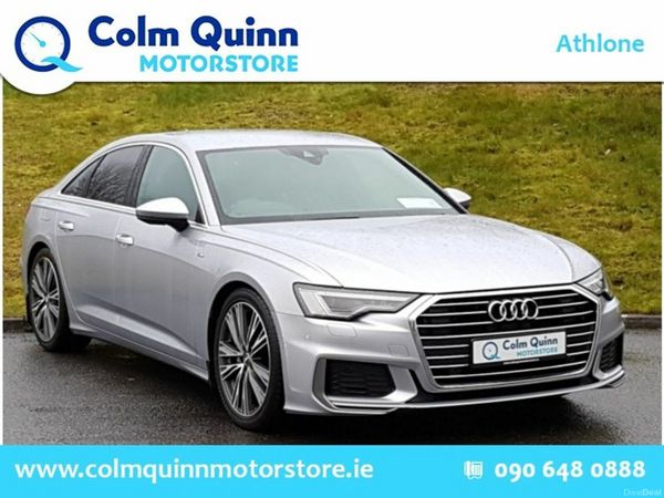 Audi A6 Saloon, Diesel, 2019, Silver