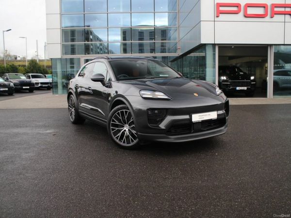 Porsche Macan SUV, Electric, 2026, Grey