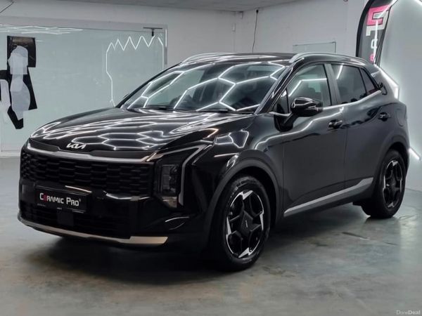 Kia Sportage SUV, Diesel Hybrid, 2026, Black