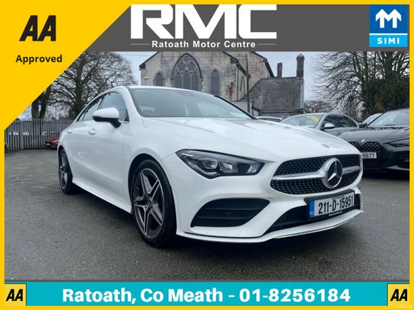 Mercedes-Benz CLA Saloon, Petrol, 2021, White