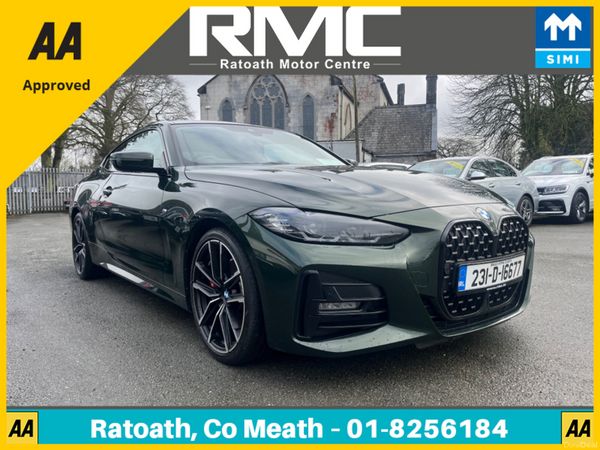 BMW 4-Series Coupe, Diesel, 2023, Green