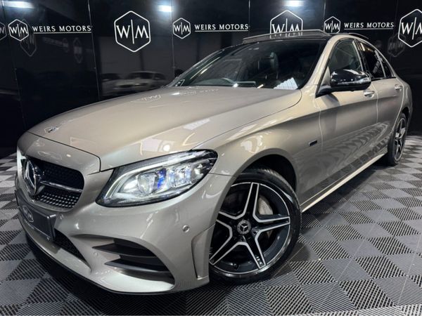 Mercedes-Benz C-Class Saloon, Diesel Plug-in Hybrid, 2021, Silver