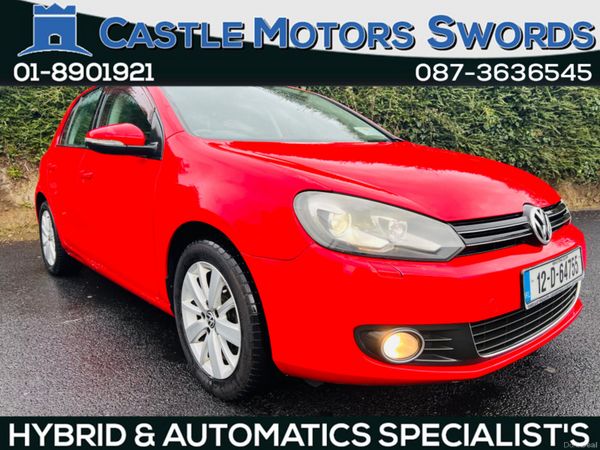 Volkswagen Golf Hatchback, Petrol, 2012, Red