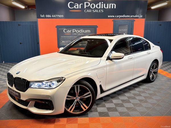 BMW 7-Series Saloon, Petrol Plug-in Hybrid, 2018, White