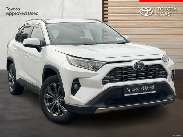 Toyota RAV4 SUV, Petrol Hybrid, 2024, White
