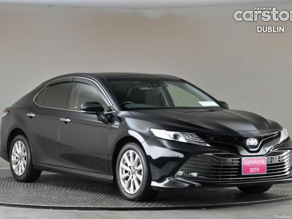 Toyota Camry Saloon, Petrol Hybrid, 2019, Black