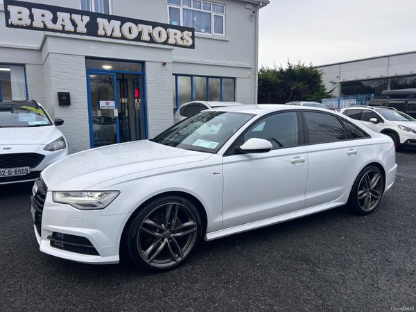 Audi A6 Saloon, Diesel, 2015, White