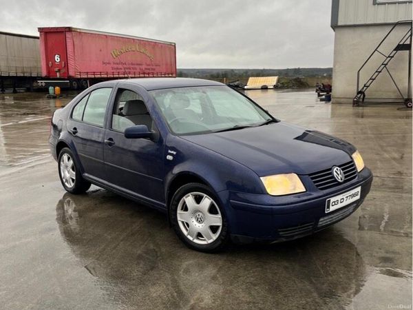 Volkswagen Bora Saloon, Diesel, 2003, Blue
