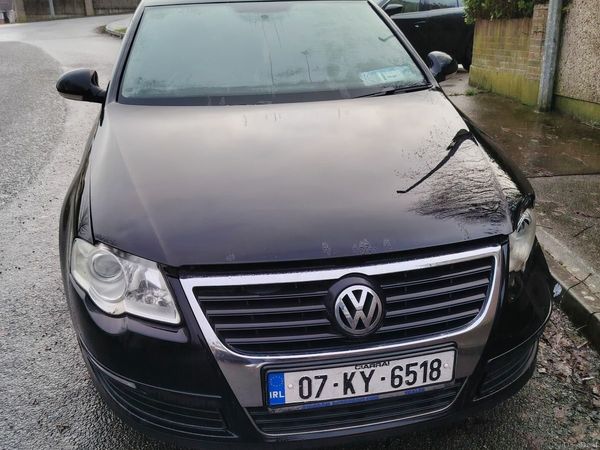 Volkswagen Passat Saloon, Diesel, 2007, Black