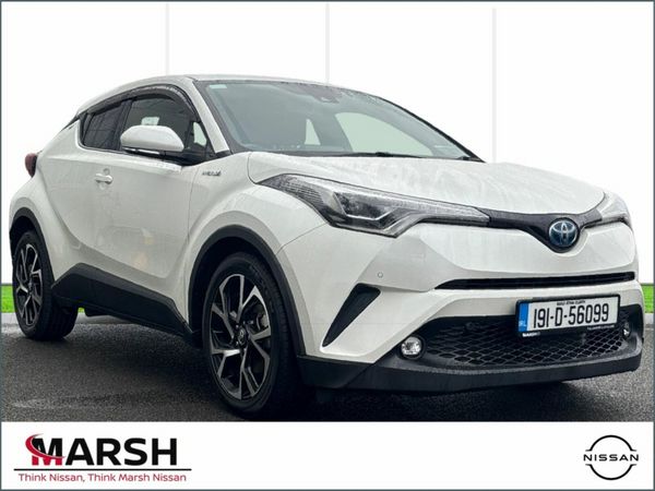 Toyota C-HR Hatchback, Petrol Hybrid, 2019, White