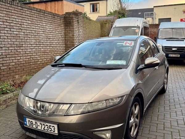 Honda Civic Hatchback, Petrol, 2008, Grey