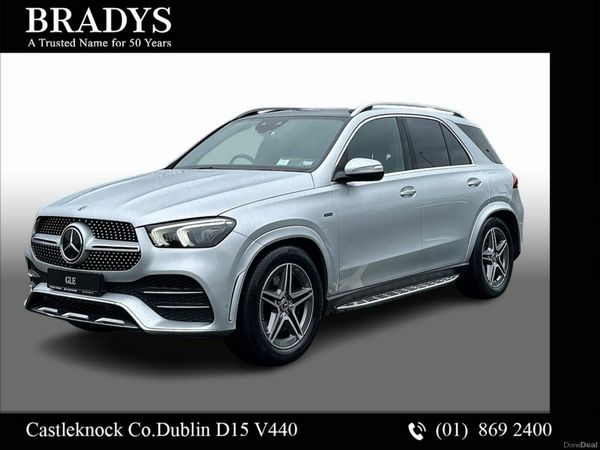 Mercedes-Benz GLE SUV, Diesel Plug-in Hybrid, 2021, Silver
