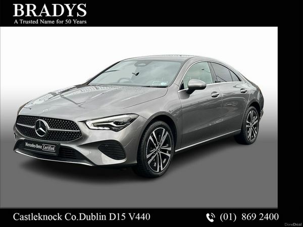 Mercedes-Benz CLA Coupe, Petrol Plug-in Hybrid, 2024, Grey