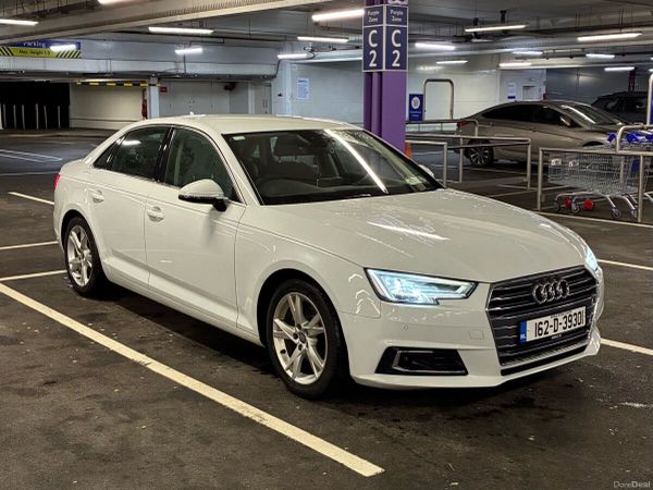 Audi A4 Saloon, Petrol, 2016, White