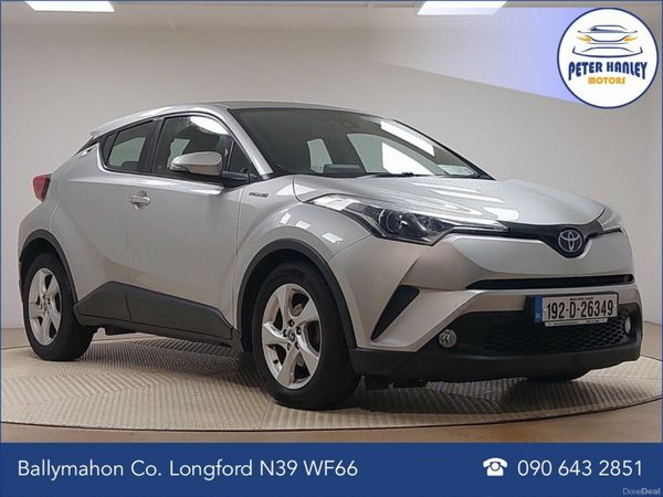 Toyota C-HR Hatchback, Petrol Hybrid, 2019, Silver